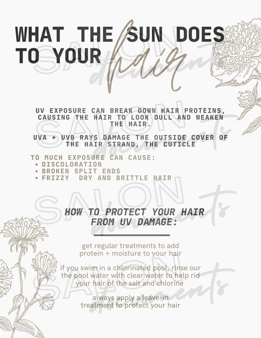 Naturalist Vibe: Sun Effects To Your Hair