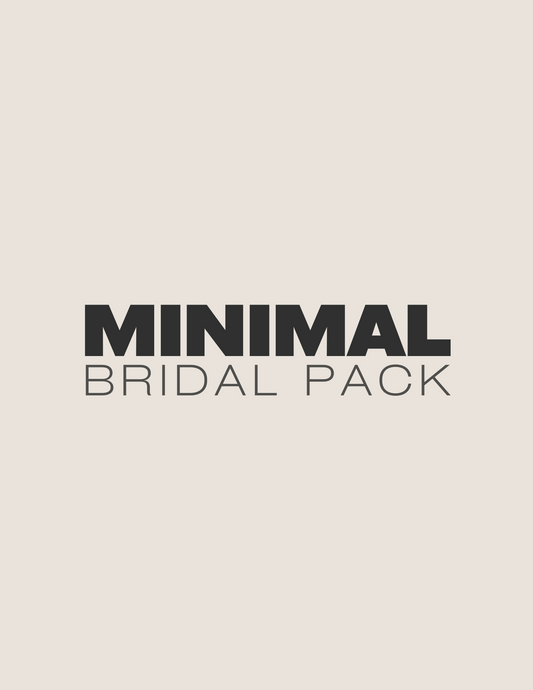 Minimal Vibe: Bridal Pack