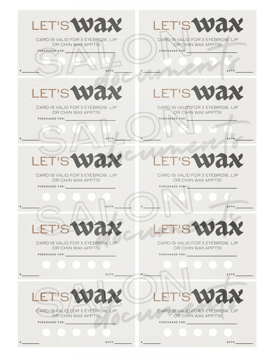 Modern Vibe: Let's Wax 5 Appointments